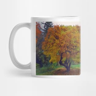 Autumn Tree in Switzerland Mug